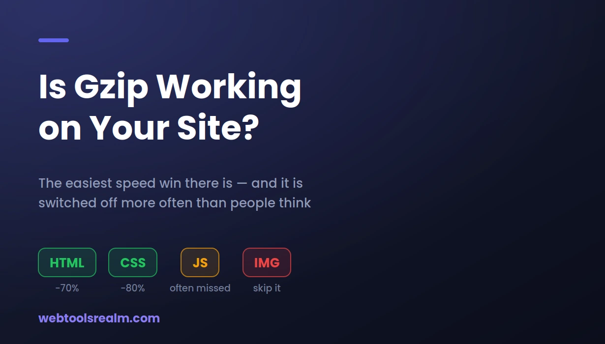 Is Gzip Working on Your Site? How to Check and Why It Matters